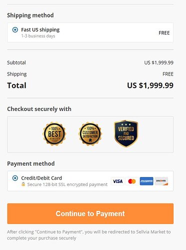 Real checkout from my store - free shipping, 1-3 days