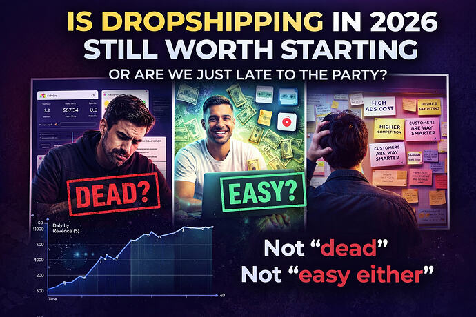 Is Dropshipping in 2026 Still Worth Starting ?