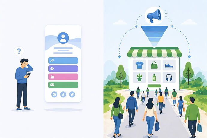 Both stores are live. Both look professional. Only one has customers walking in. That's not a design difference - it's a traffic difference. And traffic is the whole game