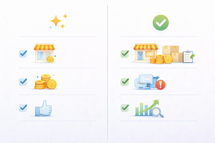 Neither column is wrong. The right column just has more of the story