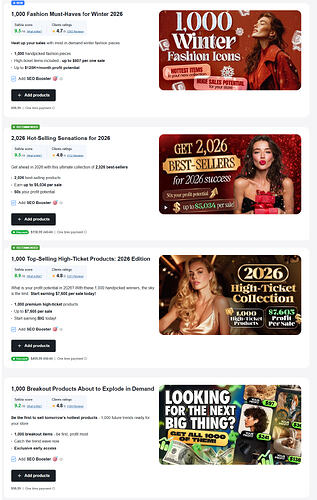 Sellvia Catalog Structure